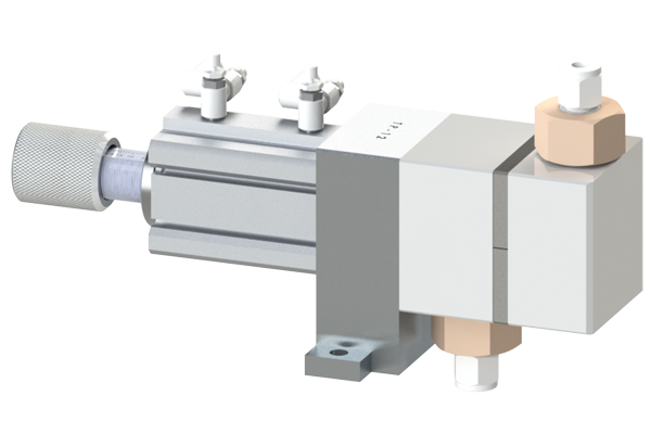 Air cylinder pump for constant dispenses